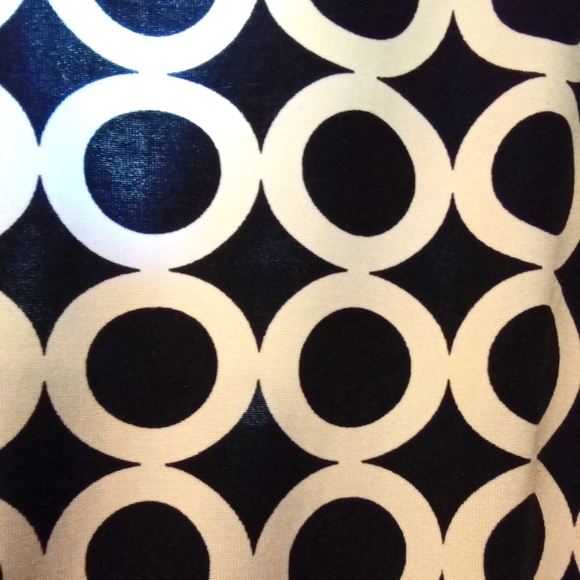 ILE Women black and white vintage dress - Picture 5 of 6